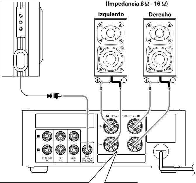 KENWOOD KA-S10 - PRECAUCIONES AL HACER LAS CONEXIONES - 1