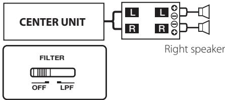KENWOOD KAC-5204 - ■ System examples - 1