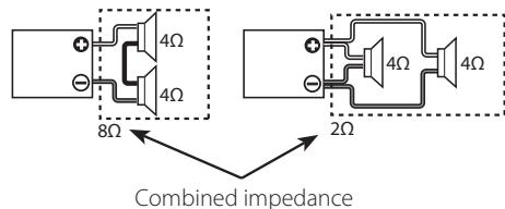 KENWOOD KAC-6104D - Speaker selection - 1