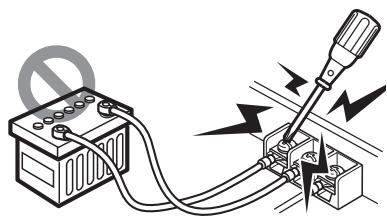 KENWOOD KAC-6104D - WARNING - 2