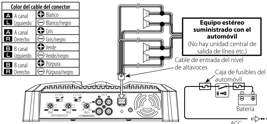 KENWOOD KAC-7404 - - Conexión para entrada de altavoz - 1
