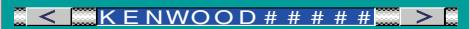 KENWOOD KCA-HF521 - Name Edit Screen - 1