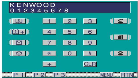 KENWOOD KCA-HF521 - Ecran de Commande du Telefoné - 1