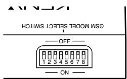 KENWOOD KCA-HF521 - "GSM MODEL SELECT SWITCH" Setting - 1
