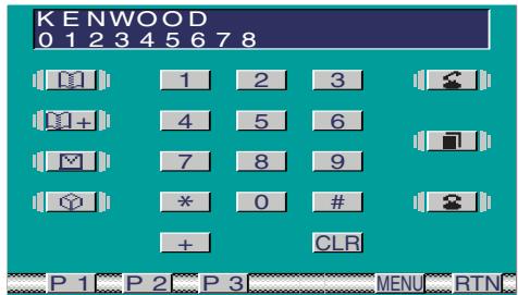 KENWOOD KCA-HF521 - Phone Control Screen - 1
