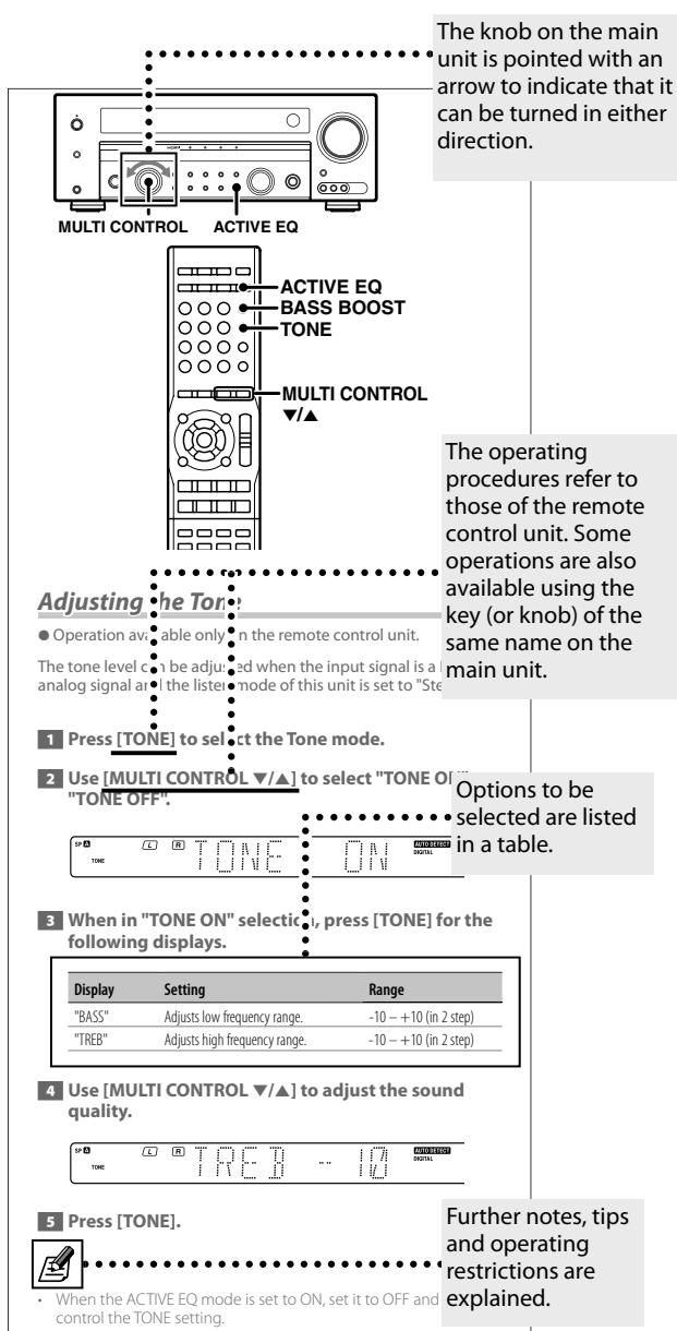 KENWOOD KRF-V6300D - Notes on instructions - 1