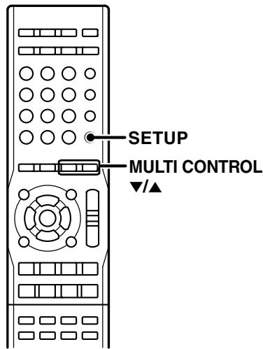 KENWOOD KRF-V6300D - Getting into the setup mode - 1