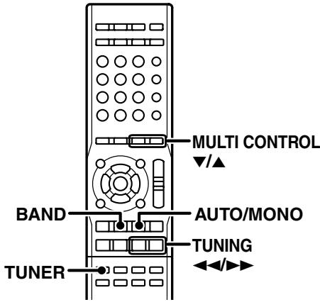 KENWOOD KRF-V6300D - Tuning (non-RDS) radio stations - 2