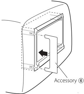 KENWOOD LZ-702IR - Removing the Monitor Unit - 1