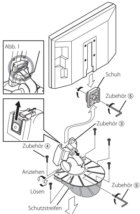 Installation des Monitorgerätes 4