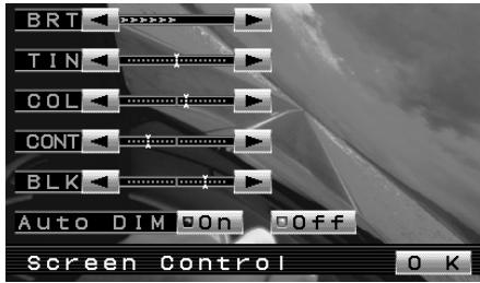 KENWOOD LZ-702W - Enter the Screen Control mode Press the [SCRN] button. - 1