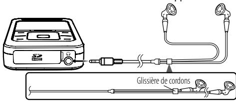 KENWOOD MGR-A7 - Raccordement des écouteurs stéréo - 1