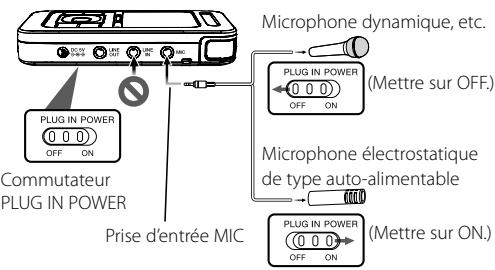 KENWOOD MGR-A7 - Raccordement d'un microphone ou d'un appareil audio - 2