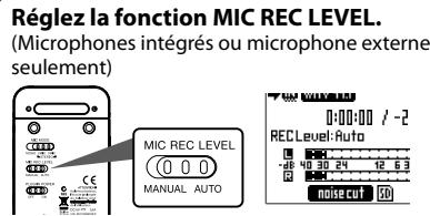 KENWOOD MGR-A7 - Fonction MIC REC LEVEL - 2