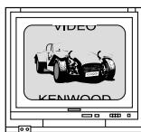 KENWOOD AX-7 - When the video formats are different : - 1