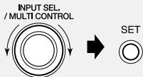 KENWOOD AX-7 - For return to 2 channels (stereo) (LISTEN MODE setting) - 4