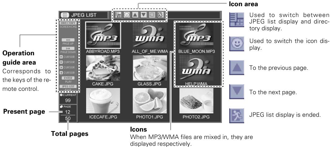 KENWOOD AX-7 - JPEG list display example - 1