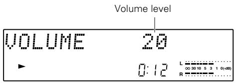 KENWOOD AX-7 - Adjusting volume. - 1