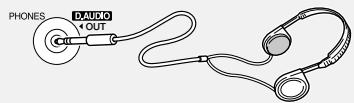 KENWOOD AX-7 - Listening through headphones - 1