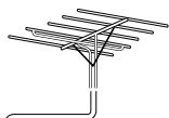 KENWOOD AX-7 - FM outdoor antenna - 1