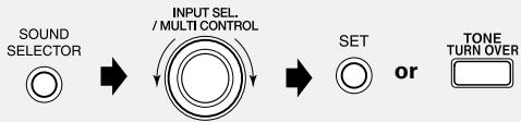 KENWOOD AX-7 - TONE/TURN OVER setting - 1