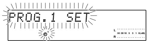 KENWOOD AX-7 - Set the timer setting program number. - 4