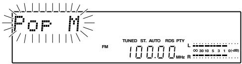 KENWOOD AX-7 - Select the desired program type. - 2