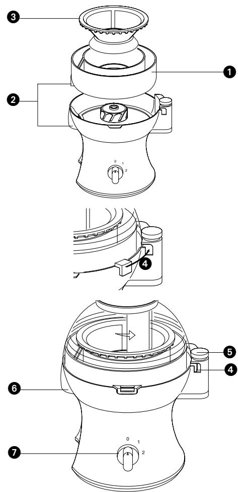 KENWOOD JE356 - Assemblage et utilisation - 1