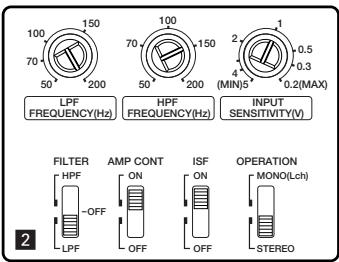 KENWOOD KAC-PS621 - 2-channel + Subwoofer system - 3