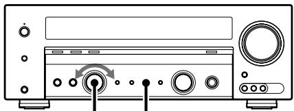KENWOOD KRF-V5200D - Adjusting the sound - 1