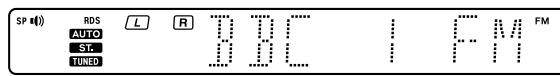 KENWOOD KRF-V5200D - Pressing [RDS DISP.] changes the contents of the display. - 1
