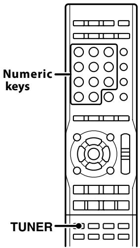 KENWOOD KRF-V5200D - Receiving preset stations - 1