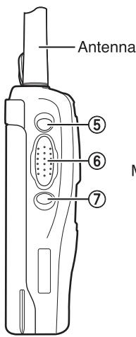 KENWOOD NX-411 - INSTALLING THE (OPTIONAL) SPEAKER/MICROPHONE OR HEADSET - 2