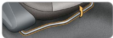 CITROEN C3 2 2009 - Seat back angle adjustment - 4
