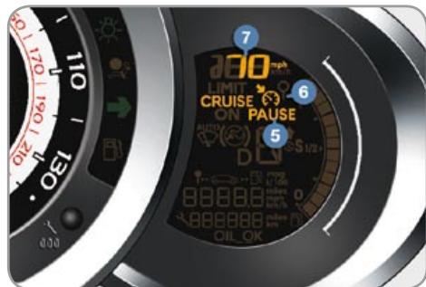 CITROEN C3 2 2009 - Displays on the instrument panel - 1