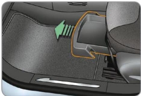 CITROEN C3 2 2009 - STORAGE DRAWER - 1