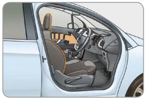 CITROEN C3 2 2009 - Front seats - 3