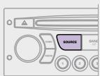 CITROEN C3 2 2009 - USING THE AUXILIARY INPUT (AUX) JACK SOCKET OR RCA SOCKET (according to vehicle) - 7