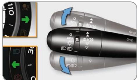 CITROEN C3 2 2009 - DIRECTION INDICATORS - 1