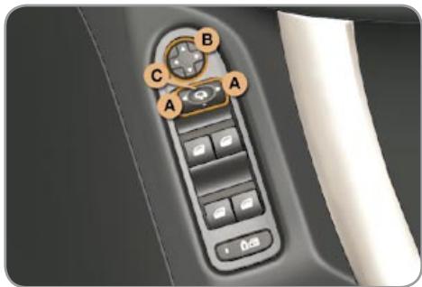 CITROEN C3 2 2009 - Exterior mirrors - 1
