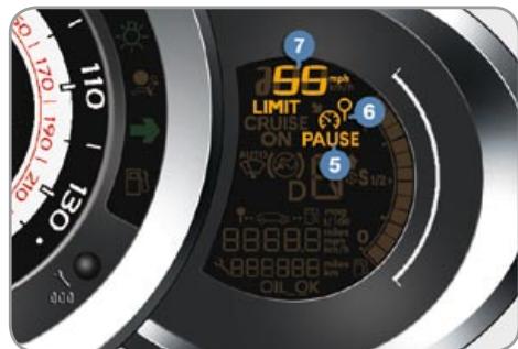 CITROEN C3 2 2009 - Displays on the instrument panel - 1
