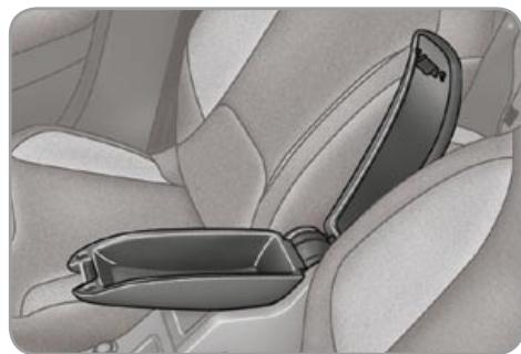CITROEN C3 2 2009 - CENTRE ARMREST - 1