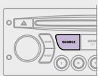 CITROEN C3 2 2009 - CD PLAYING A CD - 4
