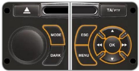 CITROEN C3 2 2009 - "Audio functions" menu - 1