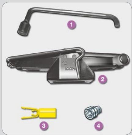 CITROEN C3 2 2009 - List of tools - 1