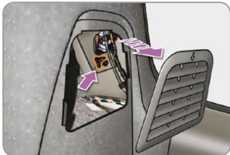 CITROEN C3 2 2009 - Changing bulbs - 1