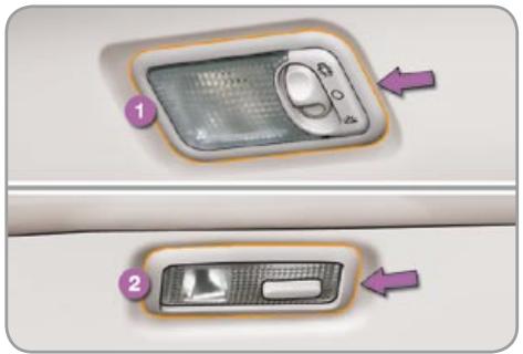 CITROEN C3 2 2009 - Interior lighting - 1