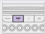 CITROEN C3 2 2009 - SELECTING A STATION - 4