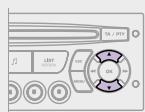 CITROEN C3 2 2009 - SELECTING A STATION - 8