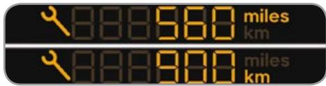 CITROEN C3 2 2009 - Service indicator - 1